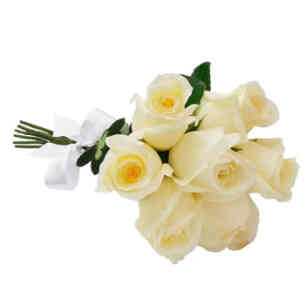 Buquê de 6 Rosas Brancas..