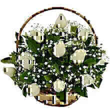 Cesta de 12 Rosas Br..