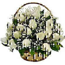 Cesta de 24 Rosas Br..