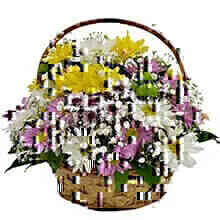 Cesta de Flores do C..