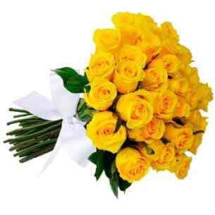 Buquê de 36 Rosas Amarela..