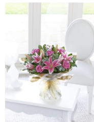 Pink Rose And Lily Hand T..