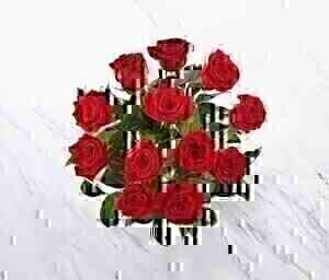 12 Roses Short Stemmed..