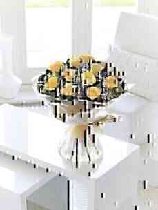 Yellow Rose Hand-tied..