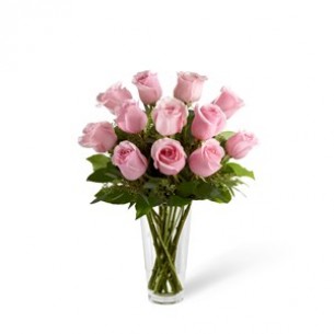 Long Stem Pink Rose Bouqu..