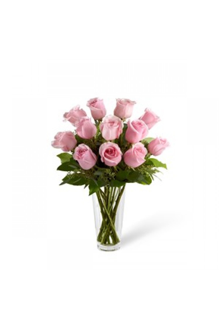 Long Stem Pink Rose Bouqu.. Long Stem Pink Rose Bouqu..