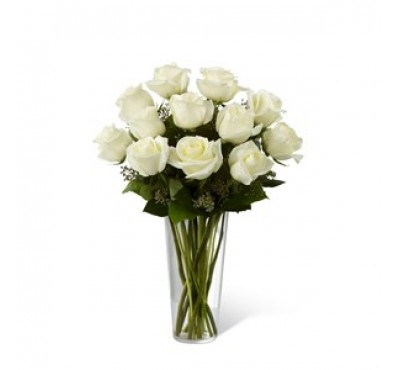 The White Rose Bouqu..