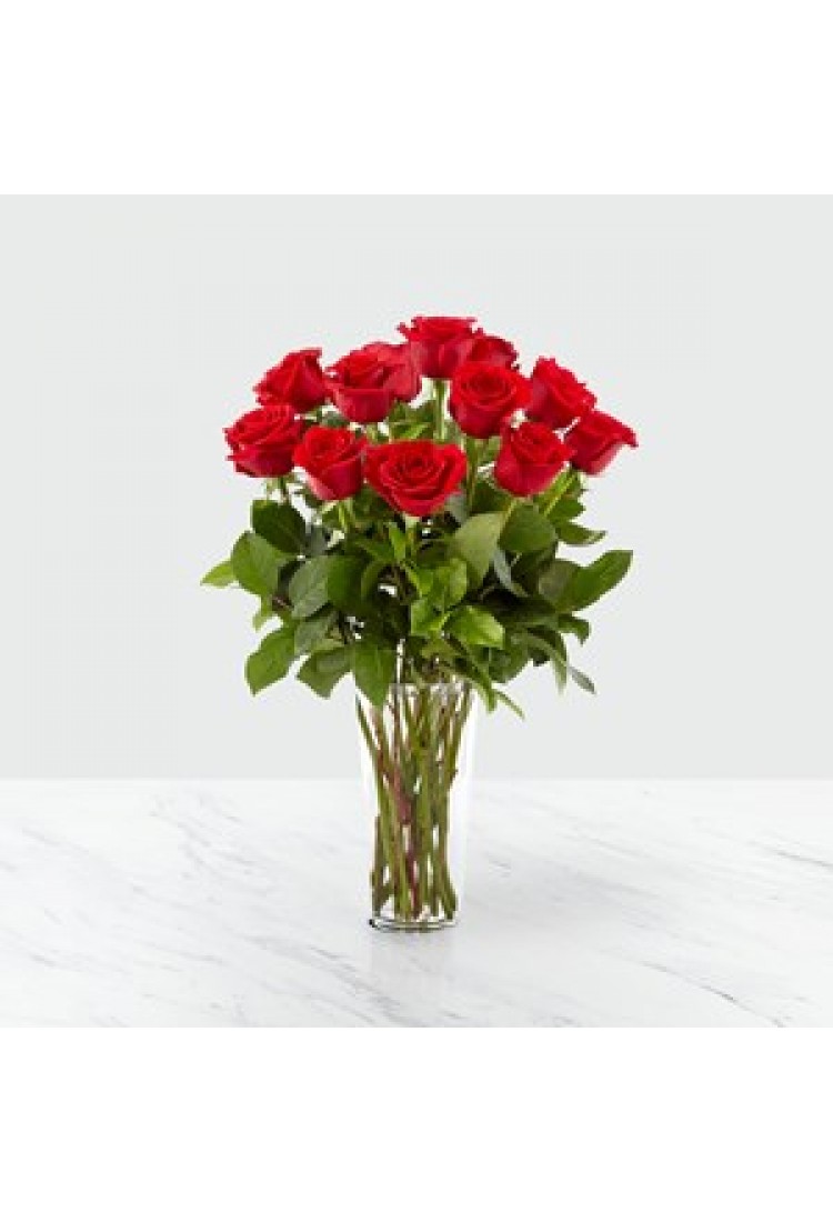 12 roses long stemmed..