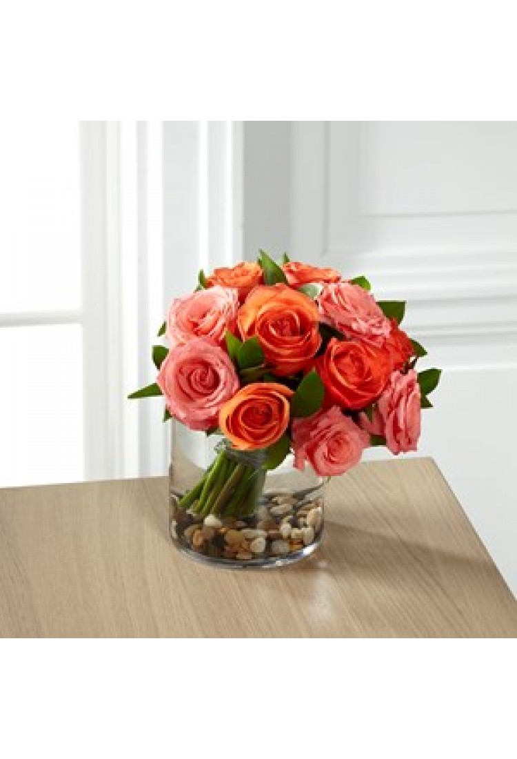 Blazing Beauty Rose Bouqu..