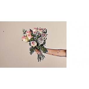 Buquê rosa de champanhe r..