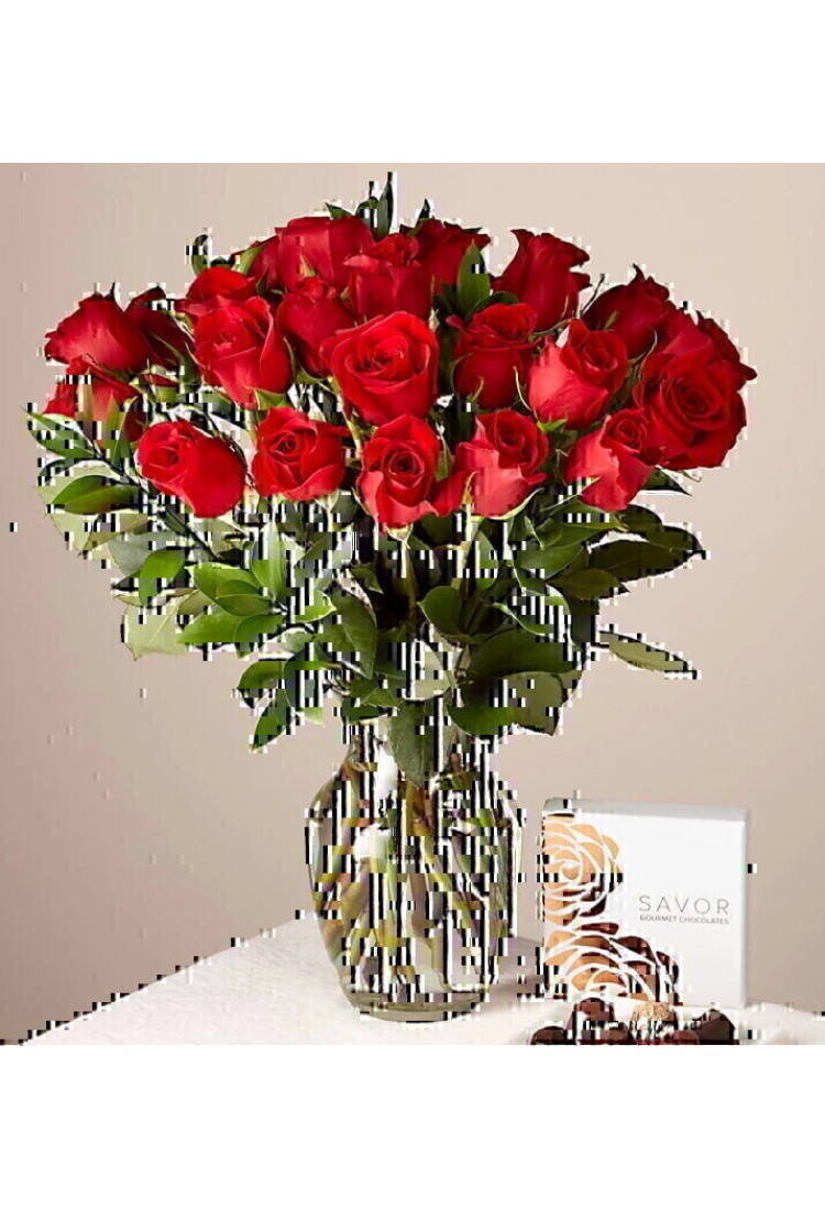 Duas dúzias de buquê de r..