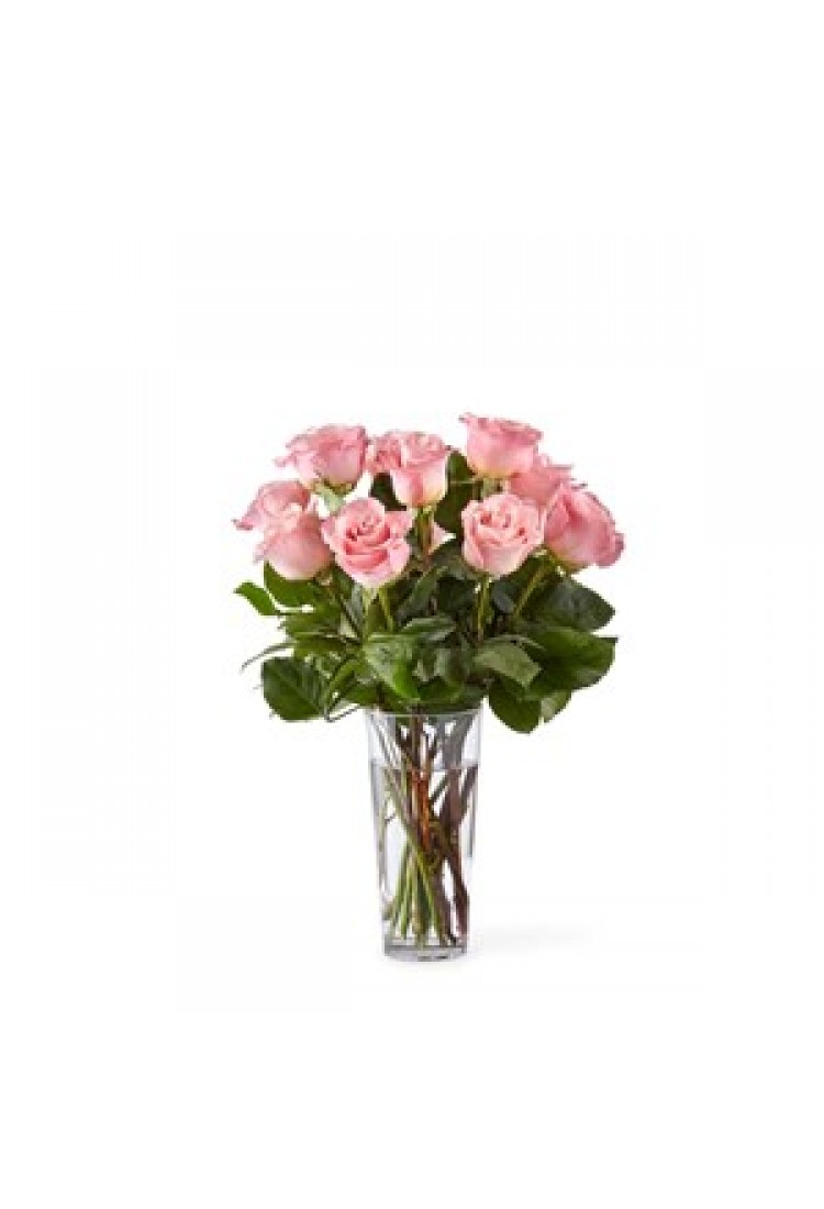 12 Long Stem Pink Rose Bo.. 12 Long Stem Pink Rose Bo..