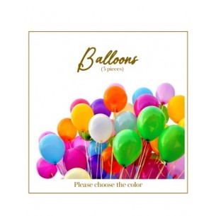 5 Foil Balloons..