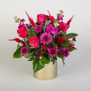 Flourishing Pink Roses..