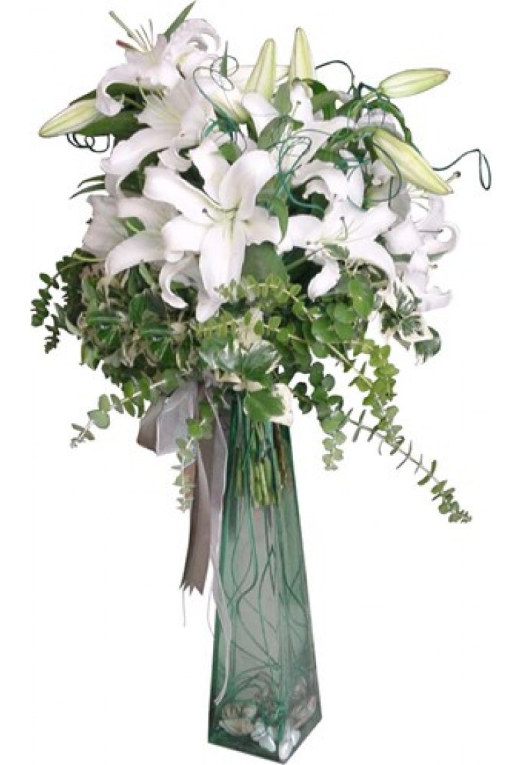 Arrangement of White Lili.. Arrangement of White Lili..