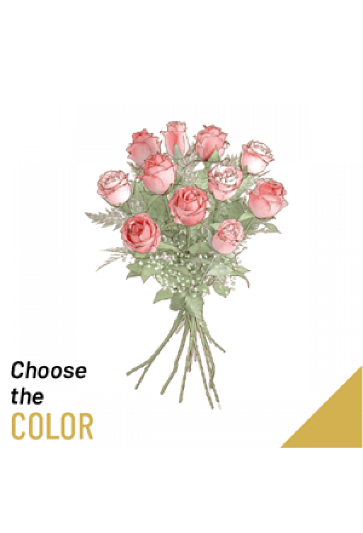 11 Roses Medium Stem..