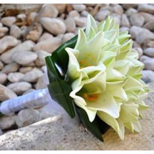 Bridal Lilies Bouquet..
