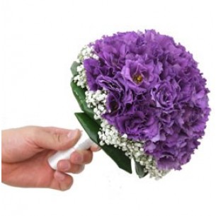 Bridal Purple Lisianthus ..
