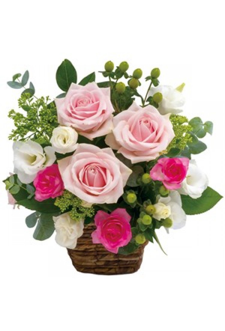 Arrangement of pink shade..