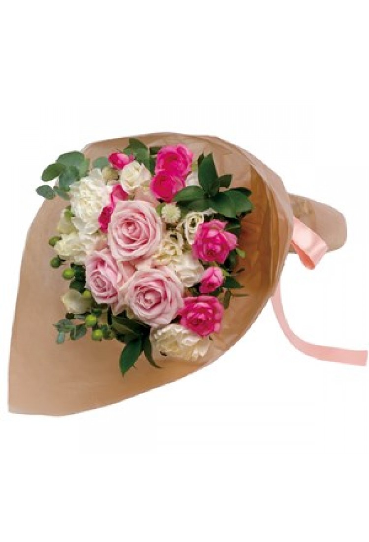 Bouquet in pink shade..