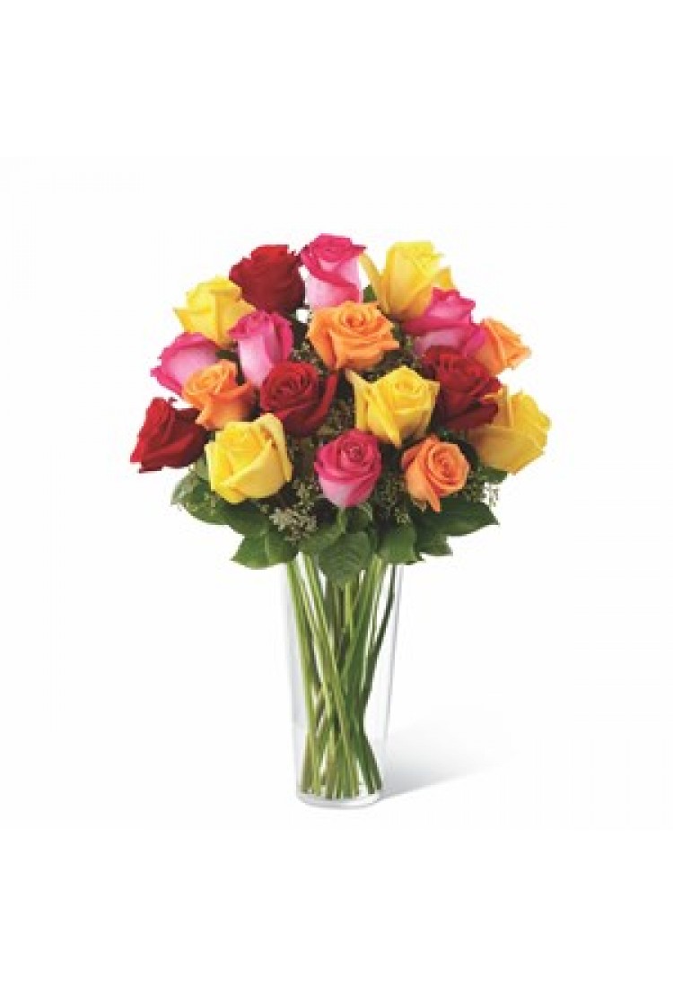 Bright Spark Rose Arrange..