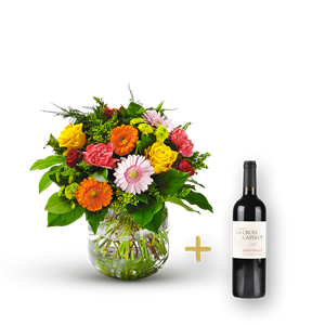 Colorful bouquet with St-..