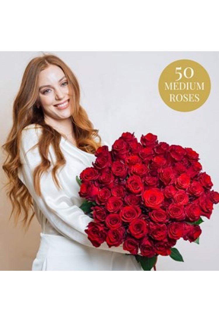 50 roses.. 50 roses..
