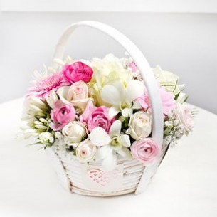 Basket arrangement in lig..