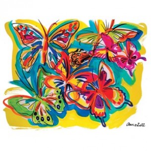 Card - Butterflies..