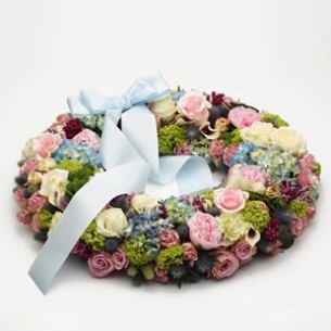 Delicate Funeral Wreath..