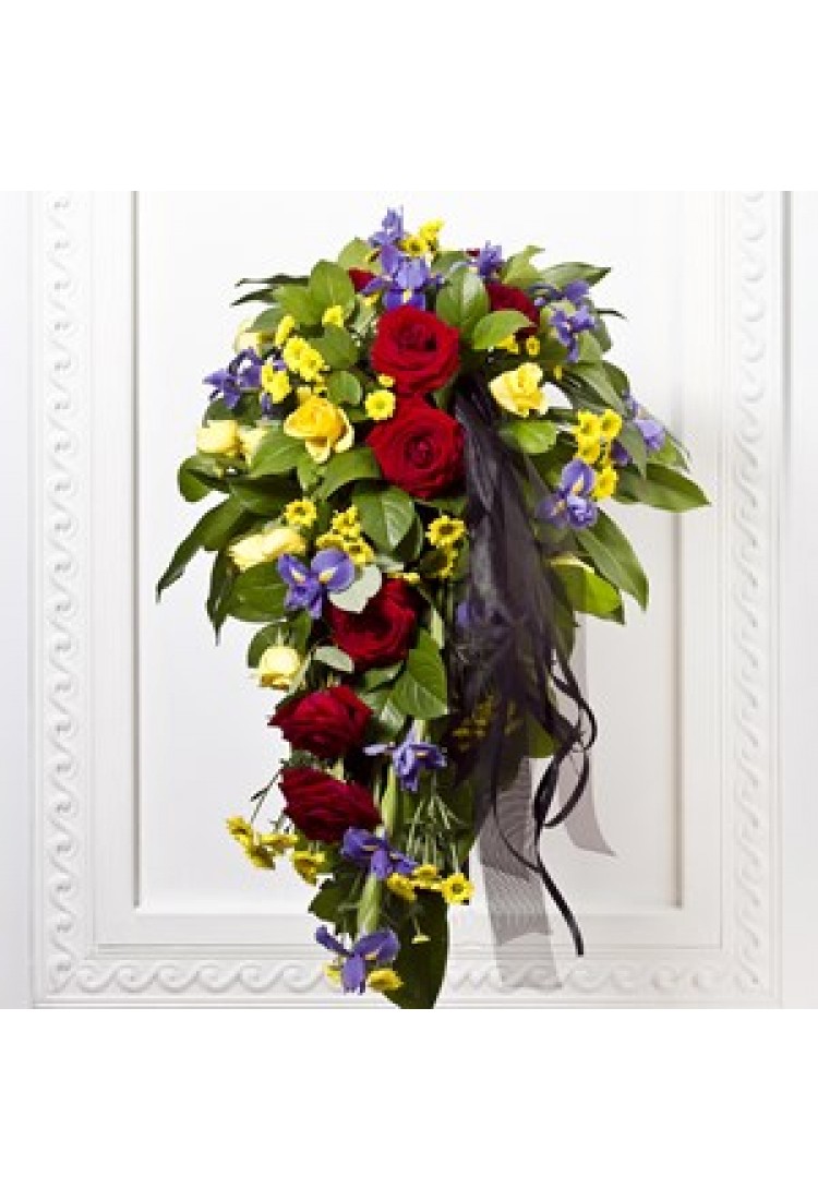 Funeral Bouquet with Colo.. Funeral Bouquet with Colo..