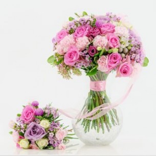 Pink Mom and Baby Bouquet..