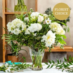 White florist's fantasy b..