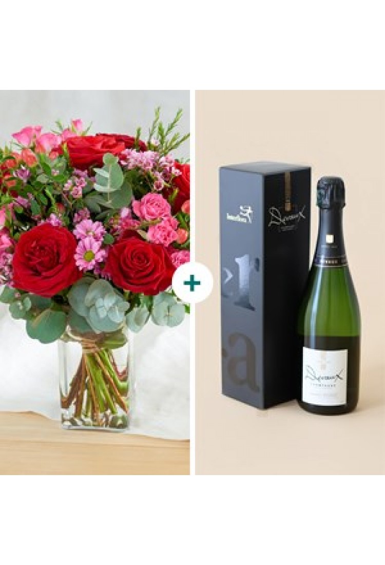 Burst of rose and champag.. Burst of rose and champag..