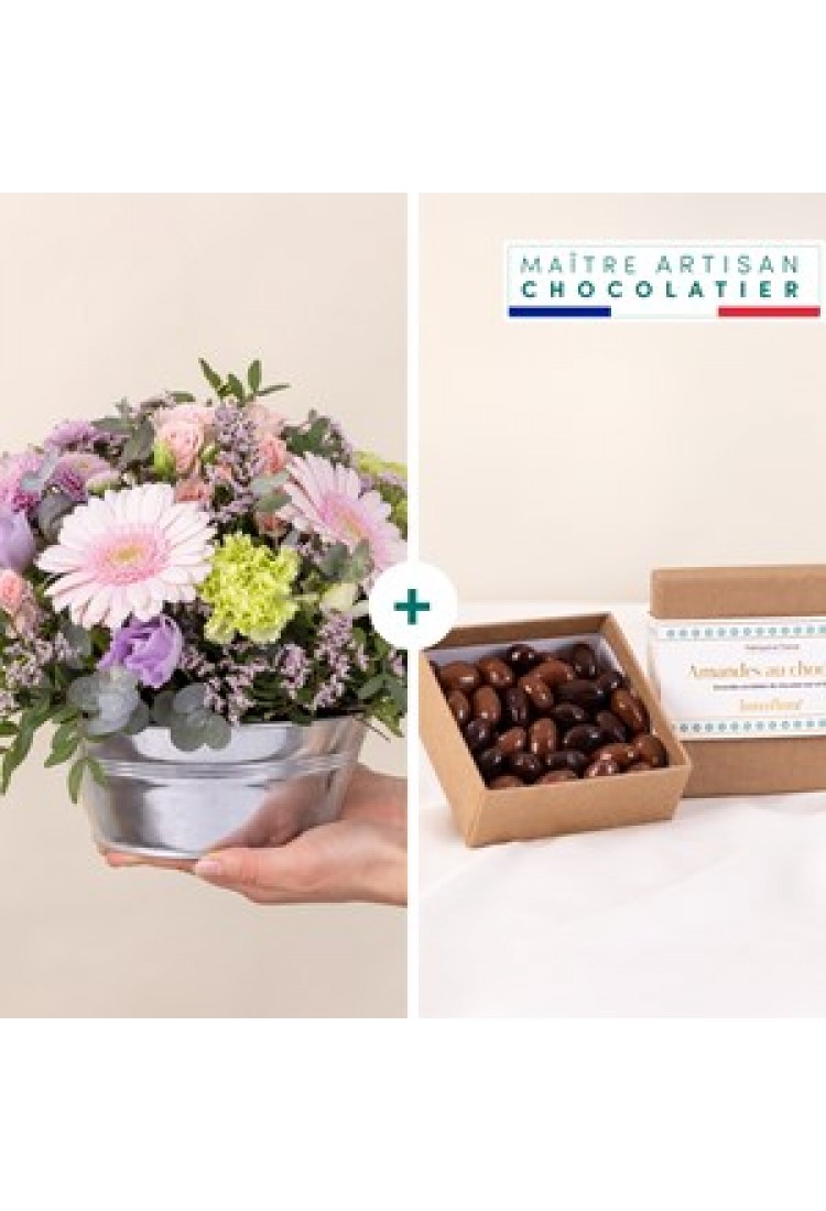 Pastel bloom and chocolat..