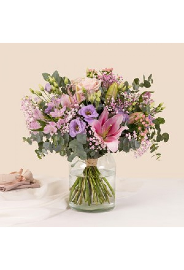 Purple cloud bouquet..