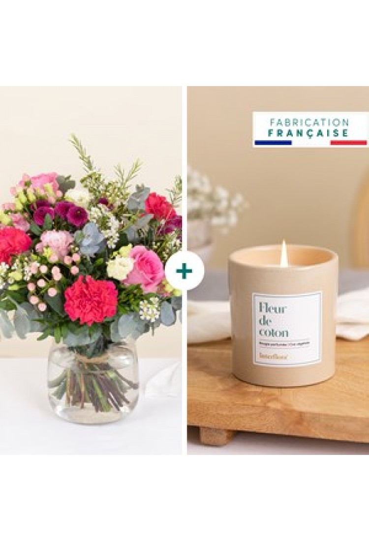 Rosa Bella and candle..