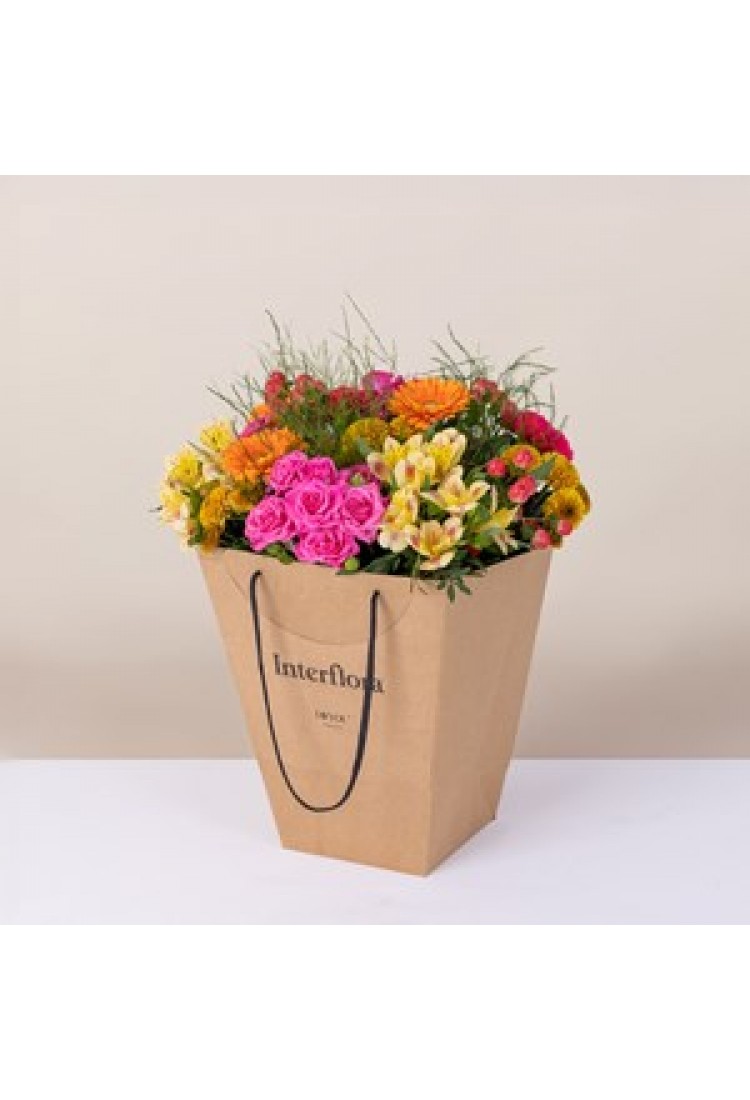 Tutti frutti with flower .. Tutti frutti with flower ..