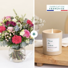 Rosa Bella and candle..