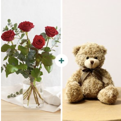 Tendresse et son ourson -.. Tendresse et son ourson -..