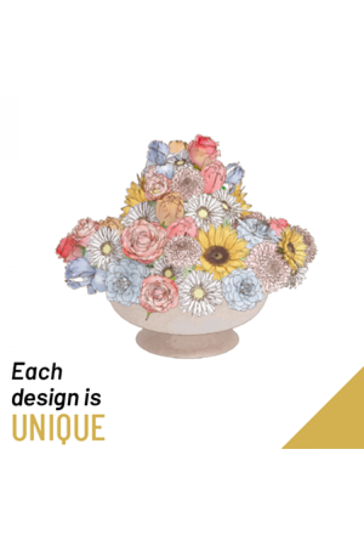 Arrangement of cut flower..