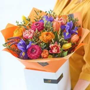 Tulip and Iris Bouquet..