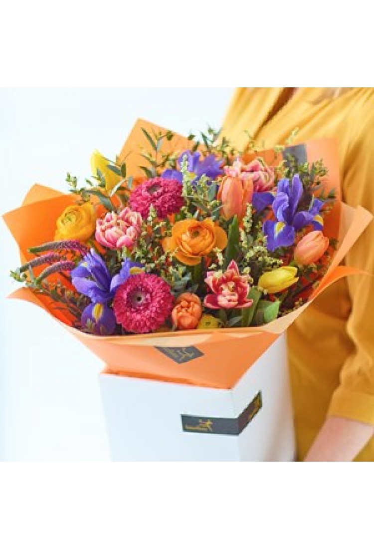 Tulip and Iris Bouquet..