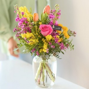 Vivid Spring Vase..