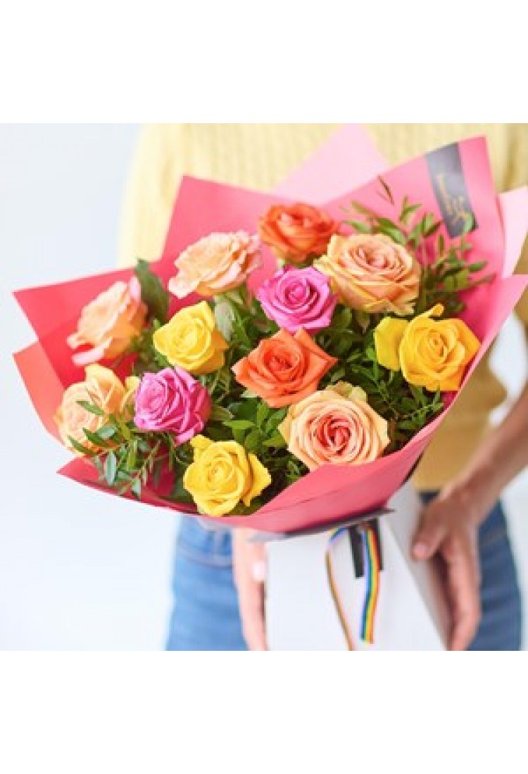  Rainbow of Roses Large G..