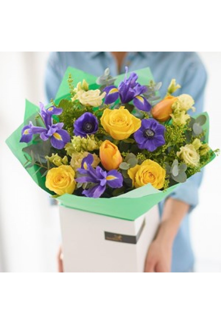 Rose and Iris Bouquet..