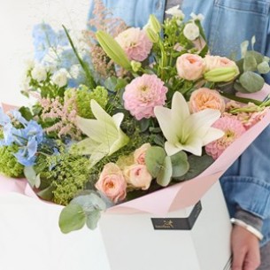Sumptuous Pastel Bouquet..