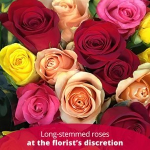 12 long stemmed roses.. 12 long stemmed roses..