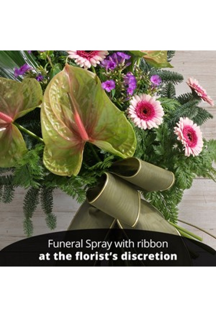 Funeral bunch mixed cut f..