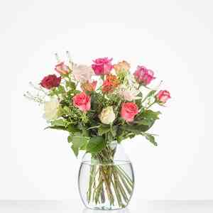 Bouquet Colourful roses..